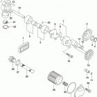 RMX450Z Масляный насос