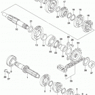 DR,Z400S Трансмиссия