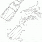 GSX S1000, A Задний бампер