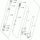 VZR1800,BZ Front fork damper (vzr1800bzl7 e03)