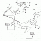 GSX R750 Side cowling (yww)