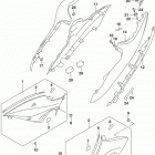 GSX S1000FA Frame cover (pgz