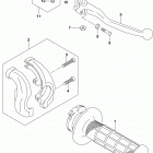 DR,Z400S Rh handle lever