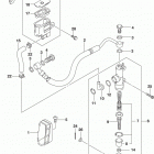 SV650,A Rear master cylinder (sv650l7 e33)
