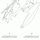 RMX450Z Обтекатель рамы