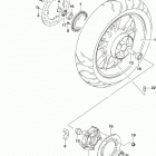 DL650A Rear wheel (dl650al7 e28)