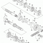 GSX250R Трансмиссия