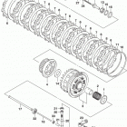GSX S1000FA Сцепление