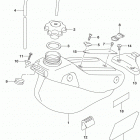 RMX450Z Топливный бак