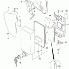LS650 B Обтекатель рамы