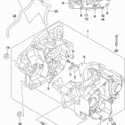 RM,Z250 Картер двигателя