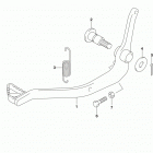 DR,Z125,L Педаль тормоза