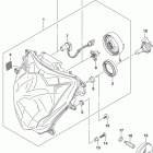 GSX R750 Headlamp (gsx-r750l7 e03)