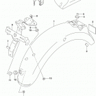 TU250X Задний бампер