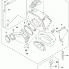 DR650SE Воздушный фильтр