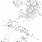 DR200S Переднее колесо