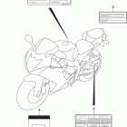 GSX R750 Label (gsx-r750l7 e28)
