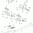 DR,Z400S Подножка