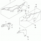 SV650,A Frame center cover