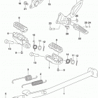 DR,Z400SM Подножка