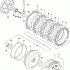 GSX250R Сцепление