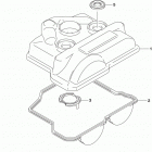 RM,Z250 Крышка головки цилиндров