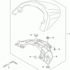 VZR1800,BZ Seat tail box (for pgz) (vzr1800bzl7 e03)