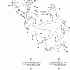 GSX250R Side cowling (gw250rl8 p33) (for qhw)