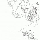 DL650A Rear wheel (dl650xal7 e28)