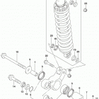 DR200S Rear cushion lever (dr200sl7 e33)