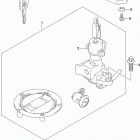 GSX S1000, A Lock set (gsx-s1000al7 e03)