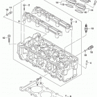 GSX S1000, A Головка цилиндров