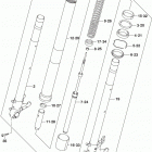 DL1000A,XA Передняя вилка