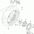 GSX R750 Переднее колесо