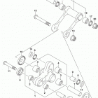 DR,Z125,L Втулки заднего рычага