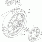 DL1000A,XA Front wheel (dl1000al8 e03)