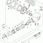 VL1500 Propeller shaft  /  final drive gear (vl1500btl7 e...