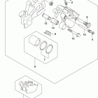 SV650,A Задний суппорт