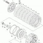 DR,Z400S Сцепление