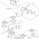 VL1500 Footrest (vl1500bl7 e28)