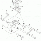 SV650,A Втулки заднего рычага