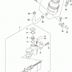 GSX,R600 Front master cylinder (gsx-r600l7 e28)