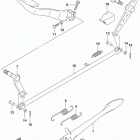 VL800 Задний тормоз