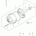 TU250X Задний фонарь