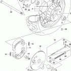 VL800 Rear wheel (vl800l7 e28)