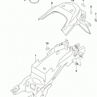 DL650A Задний бампер