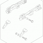 DL650A Optional (side case bracket set)