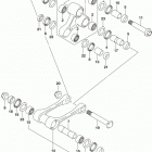 RM,Z250 Втулки заднего рычага