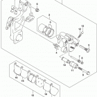 GSX S1000, A Задний суппорт