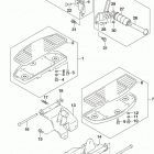 VL800 Подножки